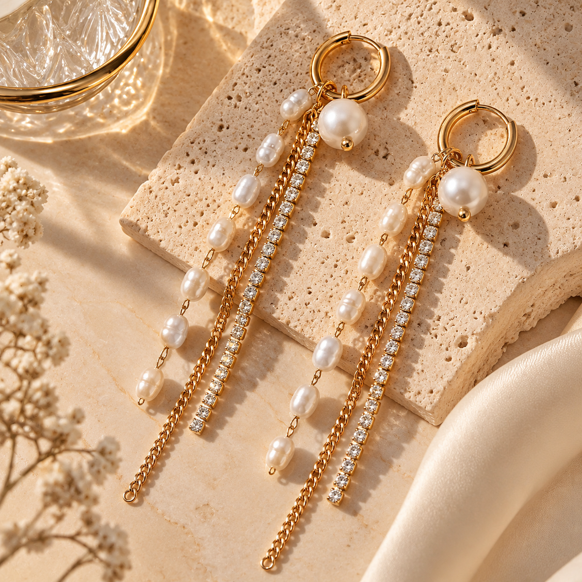 PEARL GLOW EARRINGS
