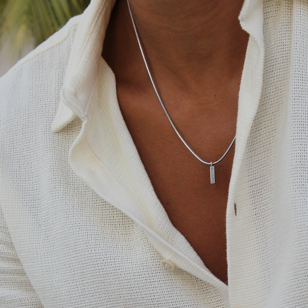 Square Pendant Necklace